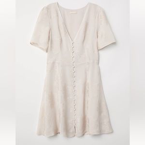 H&M Floral Button Down Dress Size 10